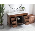 thumbnail image 2 of Elegant Lighting Vf13048 Lexington 48" Free Standing Single Basin Vanity Set - Off White, 2 of 7