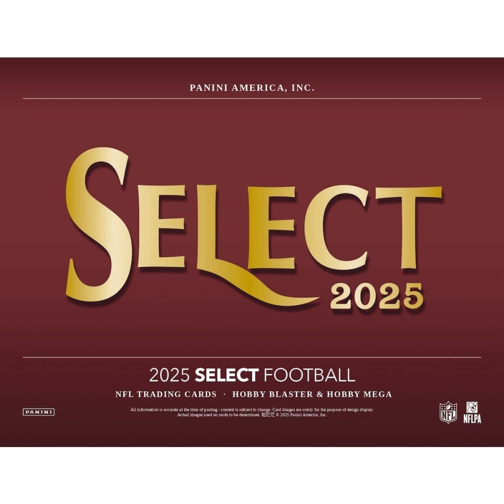 2025 Panini Select Football Blaster Box - Case of 20 Boxes