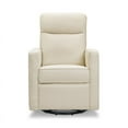 thumbnail image 5 of DaVinci Gabby Pillowback Swivel Glider in Natural Oat, Greenguard Gold & CertiPUR-US Certified, 5 of 7