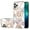 Crown, variant on SaniMore for Apple iPhone 14 Pro Max Case 6.7-inch, Shockproof TPU Fashion Marble Pattern Cover for iPhone 14 Pro Max Women Men with Ring Kickstand Holder Clear Bumper Protection Cover, Crown