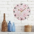 thumbnail image 7 of GZHJMY Valentine's Day Rainbow Wall Clock, Silent Non Ticking Battery Operated Round Clock for Kitchen Office School Home Decorative, 7 of 7