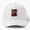 White, variant on Singer Tour Logo Baseball Hat, Vintage Music Performance Graphic Design, Classic Cap