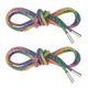thumbnail image 1 of Uxcell 1 par de cordones de rhinestone de 39" para zapatillas coloridas, 1 of 1
