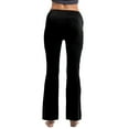 thumbnail image 4 of YUSHOW Women's Flare Yoga Pants with Pockets Tummy Control Bootcut Leggings Size M, 4 of 7