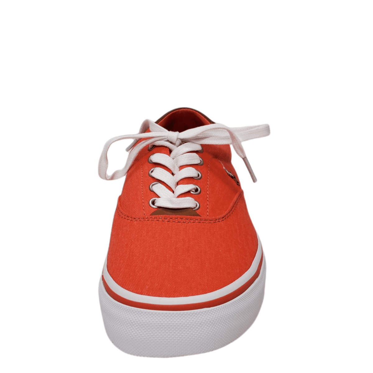 Polo Ralph Lauren Thorton V Red Canvas Slip On Sneakers Men’s 11D Preppy Casual Polo Ralph Lauren Mens Thorton Lace-Up Canvas Sneakers Red  main image 2