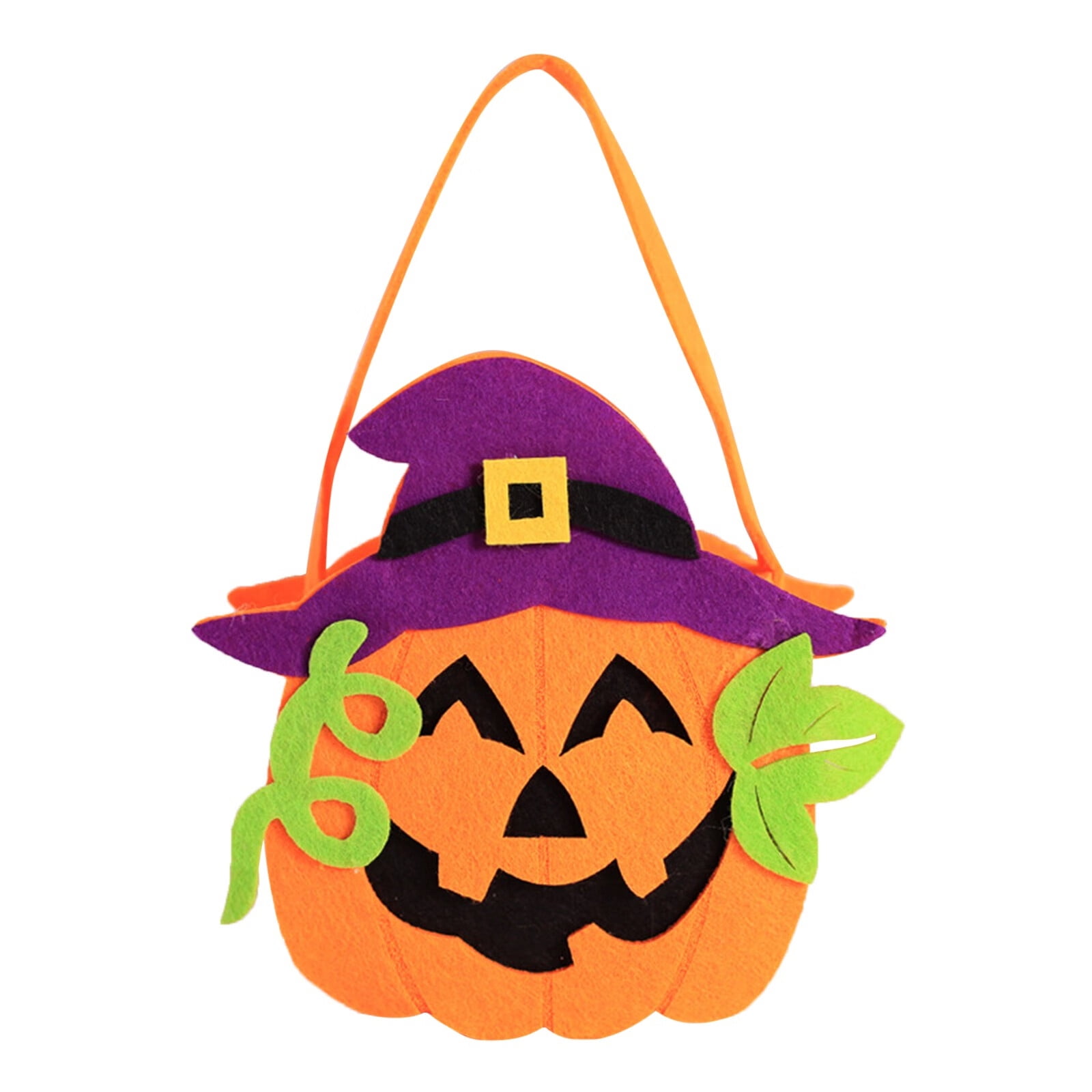 Halloween Pumpkin Handbag Witch Skull Candy Bag Child Kids Holiday Party Decor 