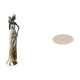 thumbnail image 1 of Figura de mujer africana, estatua hecha a mano en resina, adorno tribal, alfombra redonda de poliéster, lavable, apta para sala de estar, dormitorio y, 1 of 8