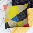 thumbnail image 2 of BANET Printed Pillow Cover, Bedroom backrest, Nordic Modern elk Pattern Square Pillow, Home and Living Room Decoration Gift White, 2 of 5