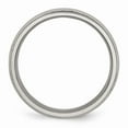 thumbnail image 2 of Titanium Grooved and Beaded Edge 6mm Polished Band Size: 6; for Adults and Teens; for Women and Men, 2 of 6