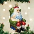 thumbnail image 2 of Old World Christmas Blown Glass Ornament for Christmas Tree, Santa Vaccinated, 2 of 5