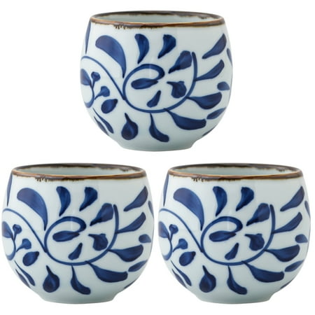 

TOYMYTOY 3pcs Household Water Cup Multi-function Ceramic Cup Convenient Teacup Egg Cup