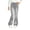 Light Ashy, variant on TIREOW Girls Daily Denim Bell Bottom Pants Slim Fit Solid Color Casual Flared Jeans Pants Elastic Waist Flared Trousers(Grey,13-14 Years)