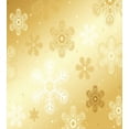 thumbnail image 3 of Ambesonne Christmas Duvet Cover Sets, Snowflakes Noel Yule, 2-Queen, Sand Brown White, 3 of 7