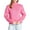 Pink - darkpink, variant on Sanctuary Womens Curl Up Knit Mockneck Sweater
