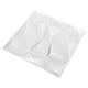 thumbnail image 1 of Paneles de pared VidaXL 3D Diamond White EPS resistentes al agua x12, 1 of 5