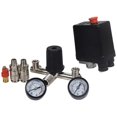 thumbnail image 4 of Air Compressor Parts Control Valve Manifold Regulator With Gauge Pressure Switch, 4 of 11