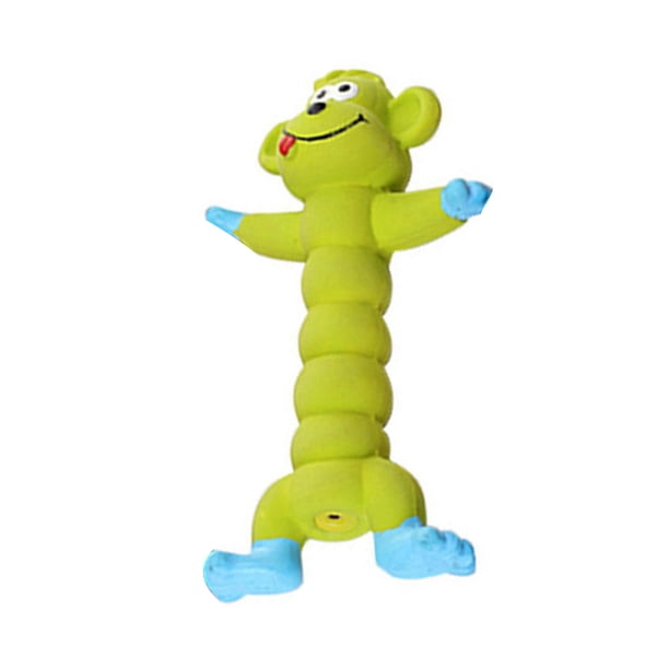 Juguete de goma para perros con forma de animal para la dentición de cachorros, pelota masticable con superficie texturizada para la salud dental, entrenamiento interactivo y alivio de la ansiedad.