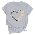 thumbnail image 6 of Goodtrade8 Womens T-Shirts Valentines Cute Plus Size Ladies Valentines Day Pullover Graphic Short Sleeve Gifts Womens Spring Tops, 6 of 7