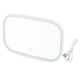 thumbnail image 1 of Espejo de maquillaje para automóvil Unique Bargains Espejo de vanidad blanco Luz táctil LED 3 modos de iluminación, 1 of 1