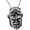no chain, variant on Men's Stainless Steel Vintage Domineering Cool Handsome Monkey King Profile Picture Head Biker Pendant Necklace
