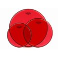 thumbnail image 1 of Parche para Batería Remo Emperor Colortone Rojo 10/12/16" Paquete de 3, 1 of 1
