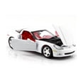thumbnail image 5 of 2005 Chevy Corvette C6 Hardtop, White - Showcasts 73270AC/W - 1/24 scale Diecast Model Toy Car, 5 of 5