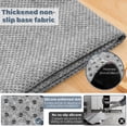 thumbnail image 4 of Jokapy Non-Slip Tufting Cloth Thick Rug Backing Fabric, Non-Skid Thick Rug Pad, 6' x 6', Gray, 4 of 11