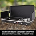 thumbnail image 3 of Hike Crew Portable Gas Camping Stove Grill Propane Burner for Camping and Outdoor Cooking, 3 of 6