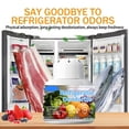 thumbnail image 3 of Refrigerator Deodorizer,Lasts up to 2-3 Months ,Generic,Refrigerator Odor Eliminator,Fridge Deodorizer,More Effective Than Baking Soda Bamboo Air Purifying Bags, 3 of 5