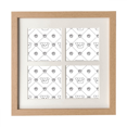thumbnail image 1 of Dog Claw Protect Animal Pet Lover Frame Wall Tabletop Display 4 Openings Picture, 1 of 3