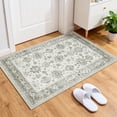 thumbnail image 3 of 2x3 Indoor Entryway Rug, Small Washable Area Rug Non-Slip Vintage Door Mat Entrance, Low Pile Floor Carpet for Door, Entrance, Farmhouse, Bathroom, Bedroom, Kitchen., 3 of 11