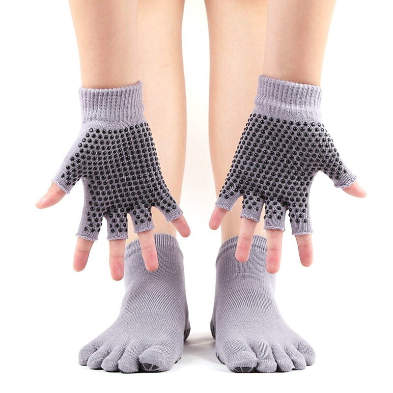 Xinhuaya Yoga Gloves And Socks Fitness Yoga Accessories For Women
