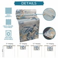 thumbnail image 6 of Blue Turtle Coastal Table Runner 90 Inches, Beach Coral Nautical Starfish Sea Eucalyptus Vintage Bed Runner Dresser Scarves Tabletop for Indoor Outdoor Parties/Ceremony/Banquet, 13" x 90", 6 of 9