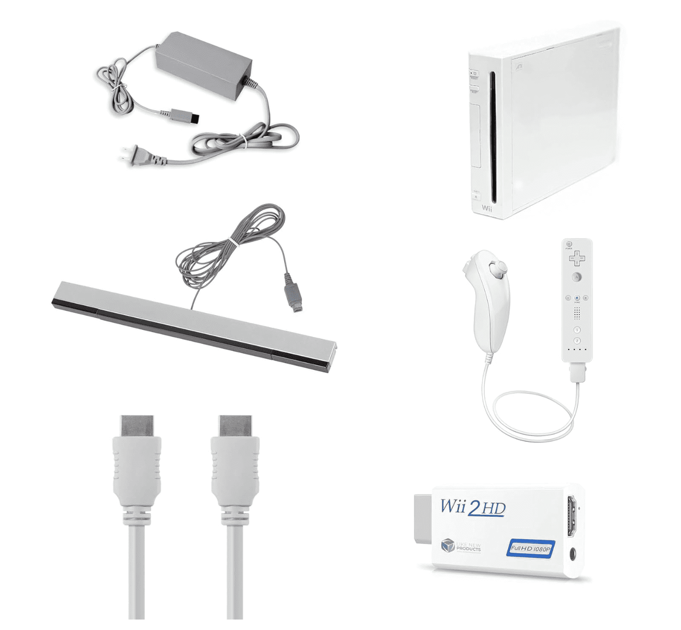 Wii U - Wii U BASIC SET 8GB ホワイト Nintendo Wii U Console 8Gb Basic Set White 8GB Basic - White