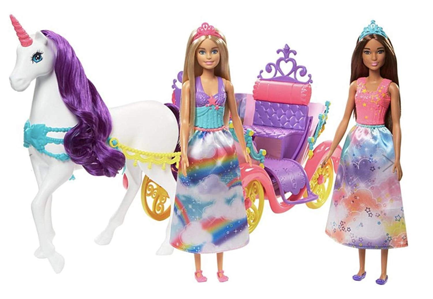 barbie dreamtopia unicorn carriage