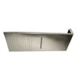 thumbnail image 3 of ALFI brand RAIN10SW-BN Brushed Nickel 10" Wall-Mounted Square Waterfall Rain Shower Head, 3 of 6