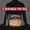 Red Baron Frozen Pizza Classic Crust Sausage & Pepperoni, 21.95 oz