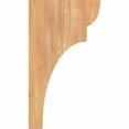 thumbnail image 3 of 3 1/2"W x 10"D x 18"H Yorktown Smooth Corbel, Western Red Cedar, 3 of 9