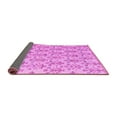 thumbnail image 2 of Ahgly Company Indoor Rectangle Abstract Pink Modern Area Rugs, 8' x 12', 2 of 4