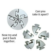 BePuzzled, Spiral Hanayama Metal Brainteaser Puzzle Level 5 Ages 12+