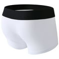 thumbnail image 4 of Harness Pants Strapless Strap On Boxers Underwear for Men Women Couples Unisex Briefs Panty White M, 4 of 4
