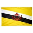 thumbnail image 1 of Annin Flagmakers 221303 3 ft.  x 5 ft.  Nyl-Glo Brunei Flag, 1 of 1