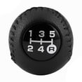 thumbnail image 4 of POSSBAY Manual Gear Shift Knob 5 Speed PU Leather Fit for Toyota Hilux Surf 1995-2002, 4 of 5