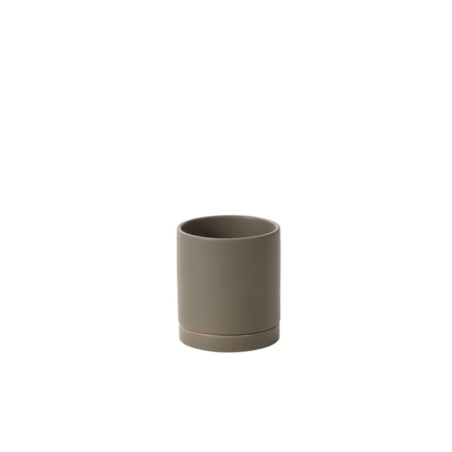 Romey Neutral Pot 5"X 5.75" Moss