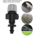 thumbnail image 5 of Juego de accesorios de manguera de 50 piezas Boquilla de rociado Conector de rociador Boquilla de atomización para riego de jardín de césped (gris) TUNC Sencillez, 5 of 5