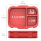 thumbnail image 4 of Bentgo Fresh Lonchera Antiderrames 3 O 4 Compartimentos Color Rojo, 4 of 6