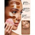 thumbnail image 5 of 7PCS Pink Mixed Color Makeup Sponges Set - Soft Daily Beauty Blenders for Liquid, Cream & Powder Foundation, 5 of 5