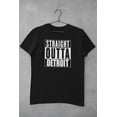 thumbnail image 5 of Old Glory Womens Straight Outta Detroit Long Sleeve Graphic T Shirt, 5 of 6