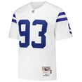 thumbnail image 2 of Men's Mitchell & Ness Dwight Freeney White Indianapolis Colts 2006 Legacy Replica Jersey, 2 of 3