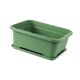 thumbnail image 2 of Macetero de verduras, caja de flores para Patio, porche rectangular, decoración de balcón, alféizar de ventana con bandeja, contenedor, maceta para verde oscuro, 2 of 9